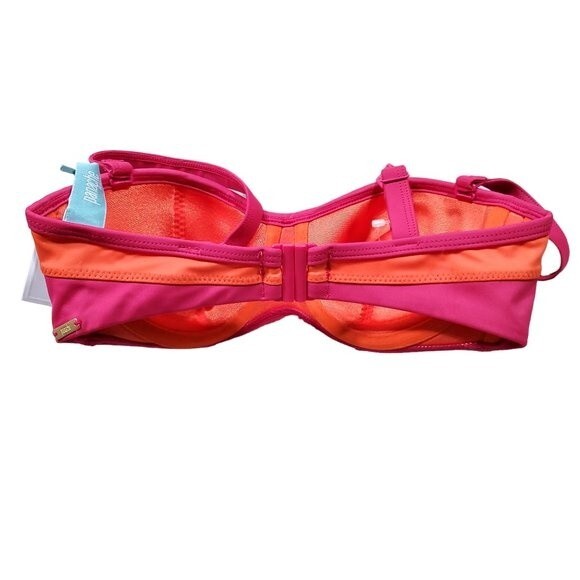 Panache Isobel Underwire Bandeau Molded Swimsuit Bikini Top SW0763 Size 28D - Picture 2 of 12